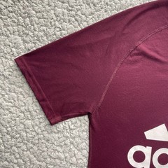 Adidas Men Ultimate Tee Shirt Mens Medium Climalite Maroon T-Shirt