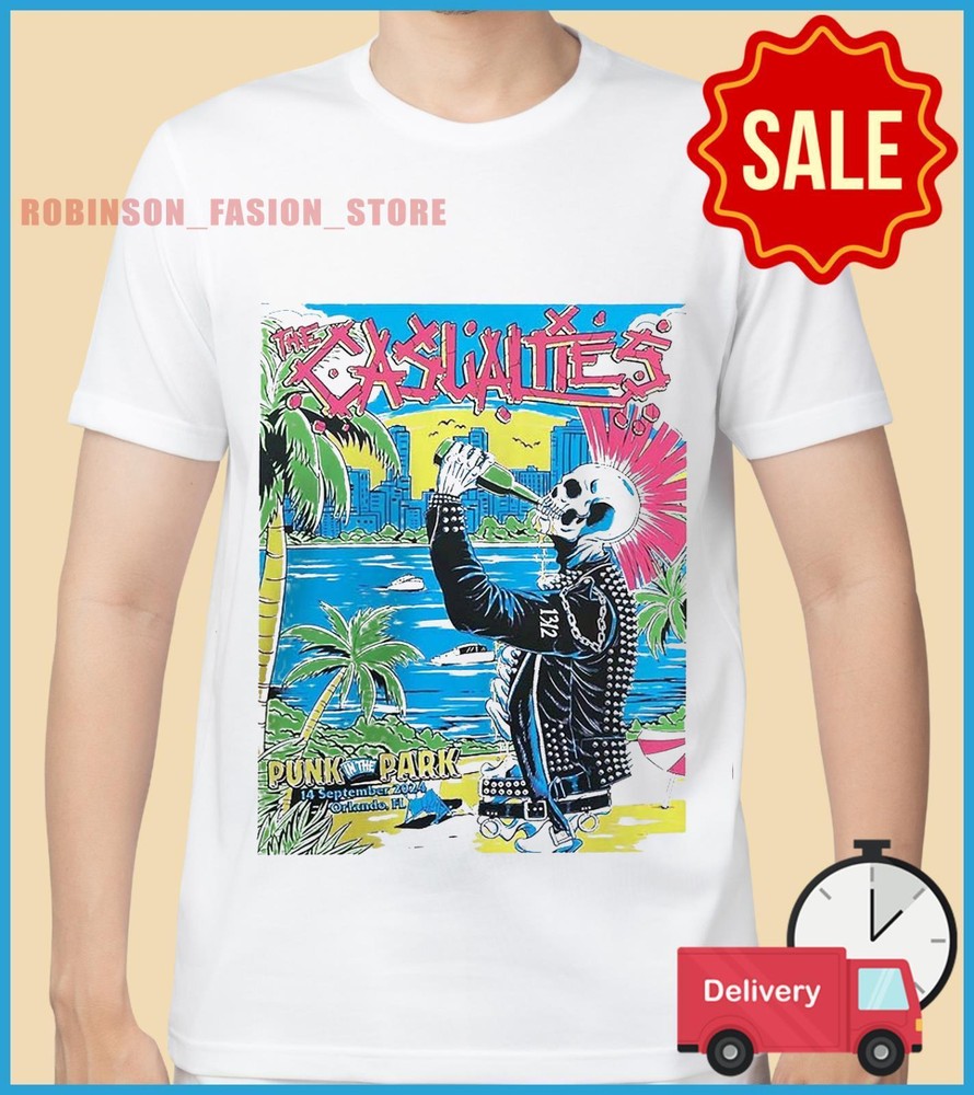 Limited Edition Poster Punk In The Park Festival 2024 T-shirt S-5XL