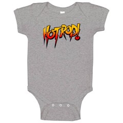 Hot Rod Rowdy Roddy Piper Retro Wrestling Baby One Piece