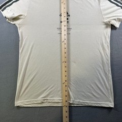 Adidas Ultimate 2.0 Climalite Graphic T-Shirt Mens Medium Cream Green DW5113