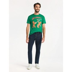 Holiday Time Christmas Men’s Oh Snap Graphic Tee , Green Size 2XL