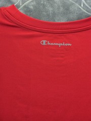 Champion Mens Double Dry Performance T-Shirt Red Short Sleeve Crewneck XL NWT