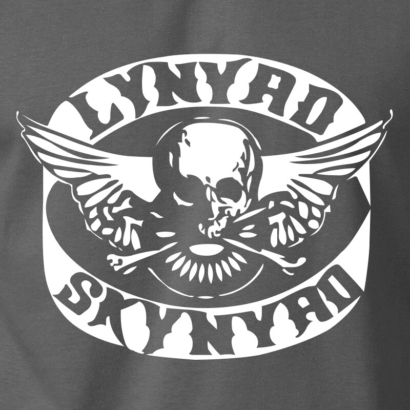 LYNARD SKYNARD Skull T-Shirt Southern Rock Band Vintage Country S-6XL Cotton Tee