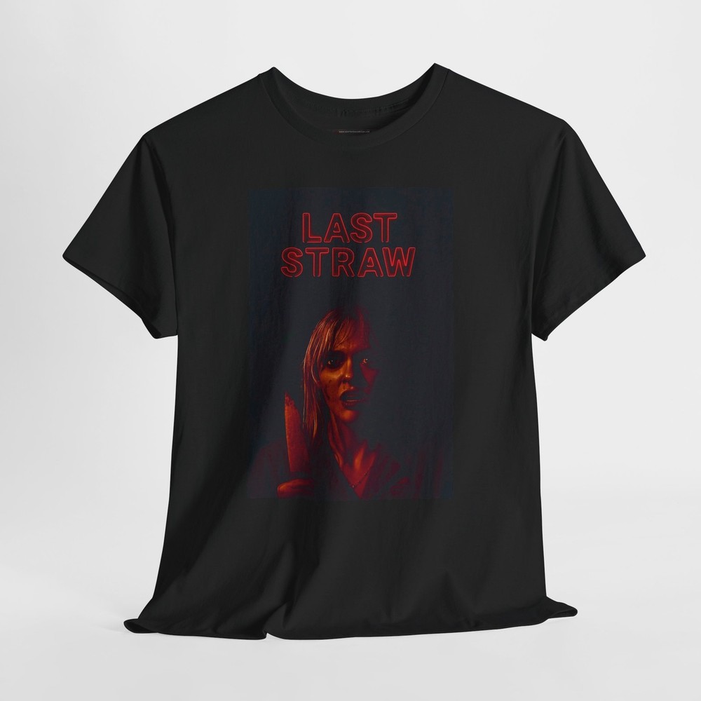 Last Straw 2024 Retro Movie Poster Horror Unisex Graphic T-Shirt