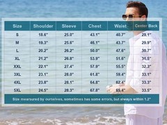 Men’s Cotton Hemp Long Sleeve Casual Beach Henley Shirt(BROWN,XL)