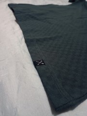 MBX Size M Dark Teal / Green Short Sleeve Chest Pocket Polo T-shirt