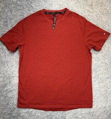 Kenneth Cole Men’s Red Crew Neck T-Shirt Size Small Stretch Cotton Tee