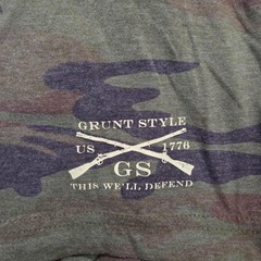 Grunt Style F- Your Feelings T-Shirt – Camo – X Large – Bin S58