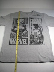 Marvel Black Panther T-shirt Wakanda Mens Size M Gray Crew Neck Graphic Tee