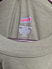 Vintage Soffe USMC Certified Olive Green T-Shirt L Made In USA Military TeeY2K