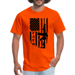 FAFO T-Shirt with AR15 & American Flag