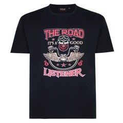 NEW IN ESPIONAGE BLACK ROAD ;LISTENER T SHIRT T353 2XL3XL 4XL5XL6XL7XL8XL