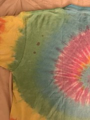 Liquid Blue Grateful Dead Spiral Bears Tie Dye TShirt Large See Desc For Sizing