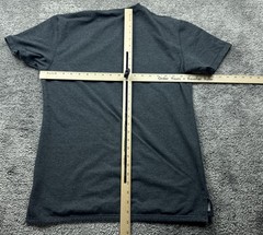 BYLT Shirt Mens Large Gray Drop-Cut Curved Hem Tagless Soft Jersey Tee Casual