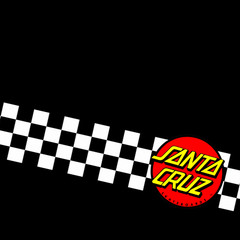 Santa Cruz Checkerboard Skate T Shirt Classic Skateboard Surf Streetwear
