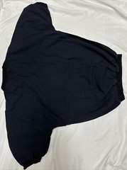 Vintage Shirt Elastic Waist Band And Sleeves Maui Hawaii Black Small Embroidered