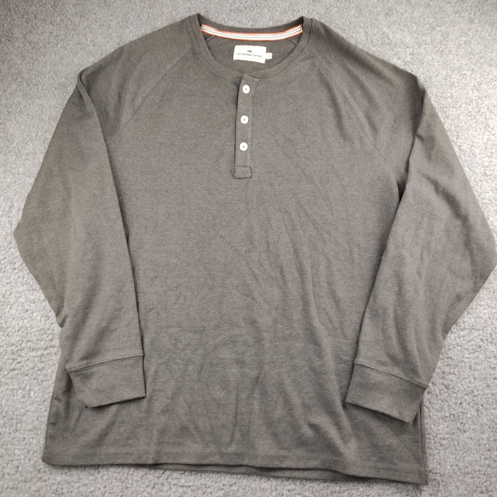 The Normal Brand Puremeso Everyday Henley shirt Size XL Mens
