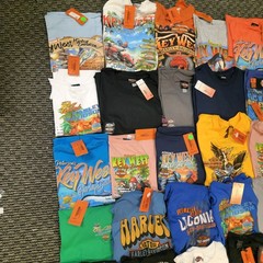 Bulk lot Harley Dealership NWT T-Shirt, Long Sleeve Bundle – Multiple Size & QTY