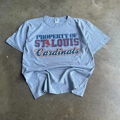 Vintage 90s logo 7 property of St. Louis cardinals tee size XL