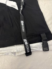 11BYBBSDARK Graphic Techwear Shirt 2XL Black Buckle Strap Oversized Tee