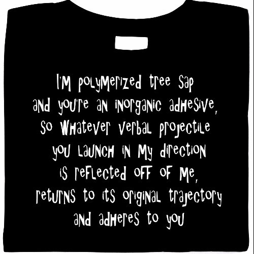 I’m polymerized tree sap, funny shirt, Sheldon Cooper, Big Bang Theory inspired