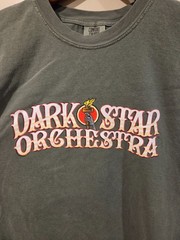 Dark Star Orchestra Large Green Shirt Band Tee Jam Festival Hippie Grateful Dead