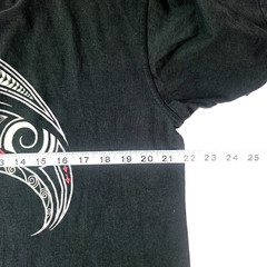 Wild Kiwi New Zealand T-Shirt Mens XL Black Aotearoa Māori Art Graphic Tee Rare