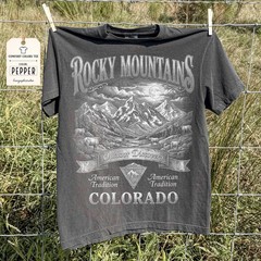 Rocky Mountains Colorado Nature Hiking Adventure Graphic Scenic Unisex Comfort