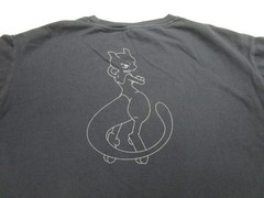 Pokemon Shirt Mens Small Black Mew Mewtwo GU Tee 2020 Nintendo Anime Graphic