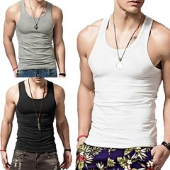 3 6 Packs Mens 100% Cotton Tank Top A-Shirt Wife Beater Undershirt Ribbed Lot