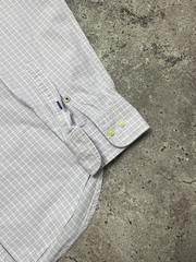 Henry Cottons Italian Classic Check Pink Longsleeve Shirt Size L