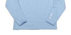 RLX Ralph Lauren Men’s Light Blue Solid 1/4 Zip Fleece Lined Pullover Shirt