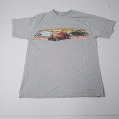 ​Modern VTG Out of Bounds Graphic Tee Medium Gray Original Hot Rods Classic Car