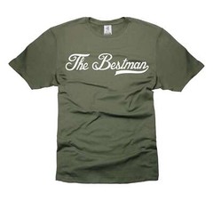 Mens The Bestman T-shirt Wedding Shirts Bachelor Party Shirt Best Man Shirt