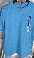 🔥 Champion Men Short Sleeve Cotton Jersey New Crewneck T-shirt Size.M T425