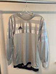 Med mens Adidas climalite soccer goalie jersey shirt blank elbow pads