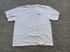 Patagonia Santa Monica Brand Logo S/S Shirt XL White Vintage