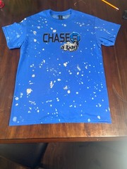 Dying breed custom, bleached, fat shirts blue size small ~3xl