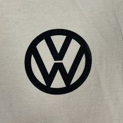 Volkswagen Bus Shirt Mens Medium Tan Original Bus 1960 Style front logo car