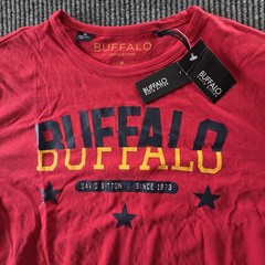 Buffalo by David Bitton Shirts Men’s Size XL Red Short Sleeve Casual NWT