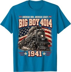 Big Boy 4014 Vintage Steam Locomotive Railroad Train Engine T-Shirt