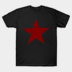 Grunge Star T-Shirt 90s Grunge Aesthetic Distressed Star Graphic Tee Cyber Goth