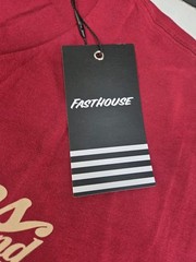 NWT Fasthouse “Gas & Beer” Mens Maroon T Shirt Size 2XL Cotton #8179