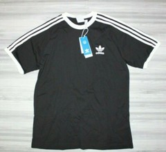 NEW MEN’S ADIDAS ORIGINALS 3-STRIPES CALIFORNIA TREFOIL TEE SHIRT ~ LARGE IA4845