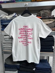 Loyle Carner Hugo Take These Words and Go Forward 2023 Tour T Shirt (M)