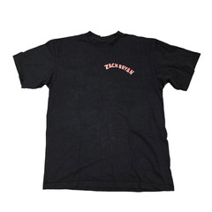 Zach Bryan Shirt Mens Black Quittin Time Tour Graphic Band Tee 20.5×28.5 M