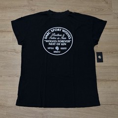 Brand new with Tags Darc Sport Wolves Forever Graphic Black T-Shirt Size: M