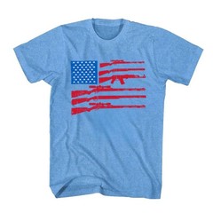 2nd Amendment USA Flag Gun Shirt We the People T Shirt Patriotic Graphic Tee Top