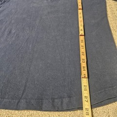 Flint & Tinder Henley Shirt Men’s Medium Blue Heavyweight Cotton Workwear USA