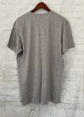 NEW Calvin Klein Cotton Classics SS V-Neck Undershirts NP2206O- 1 Pc- Grey- L